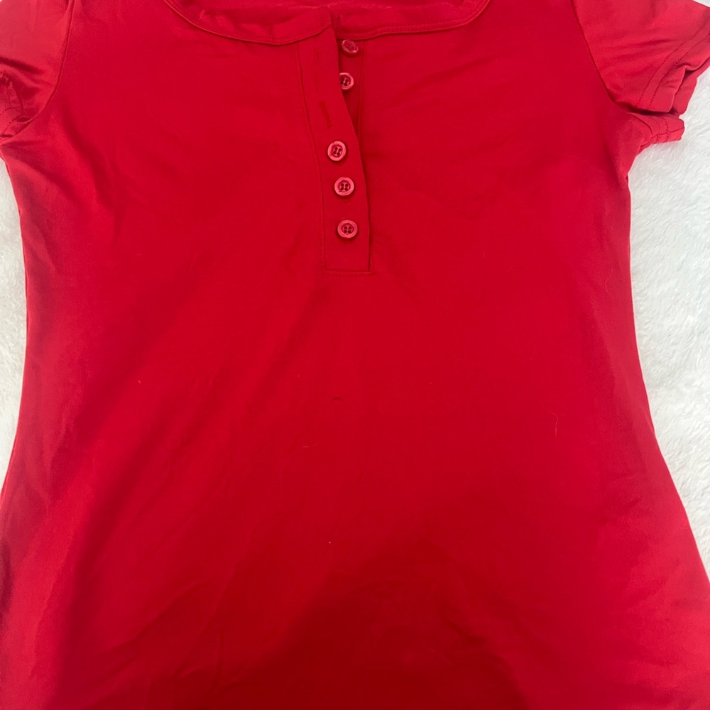 SHEIN Red Garment Label